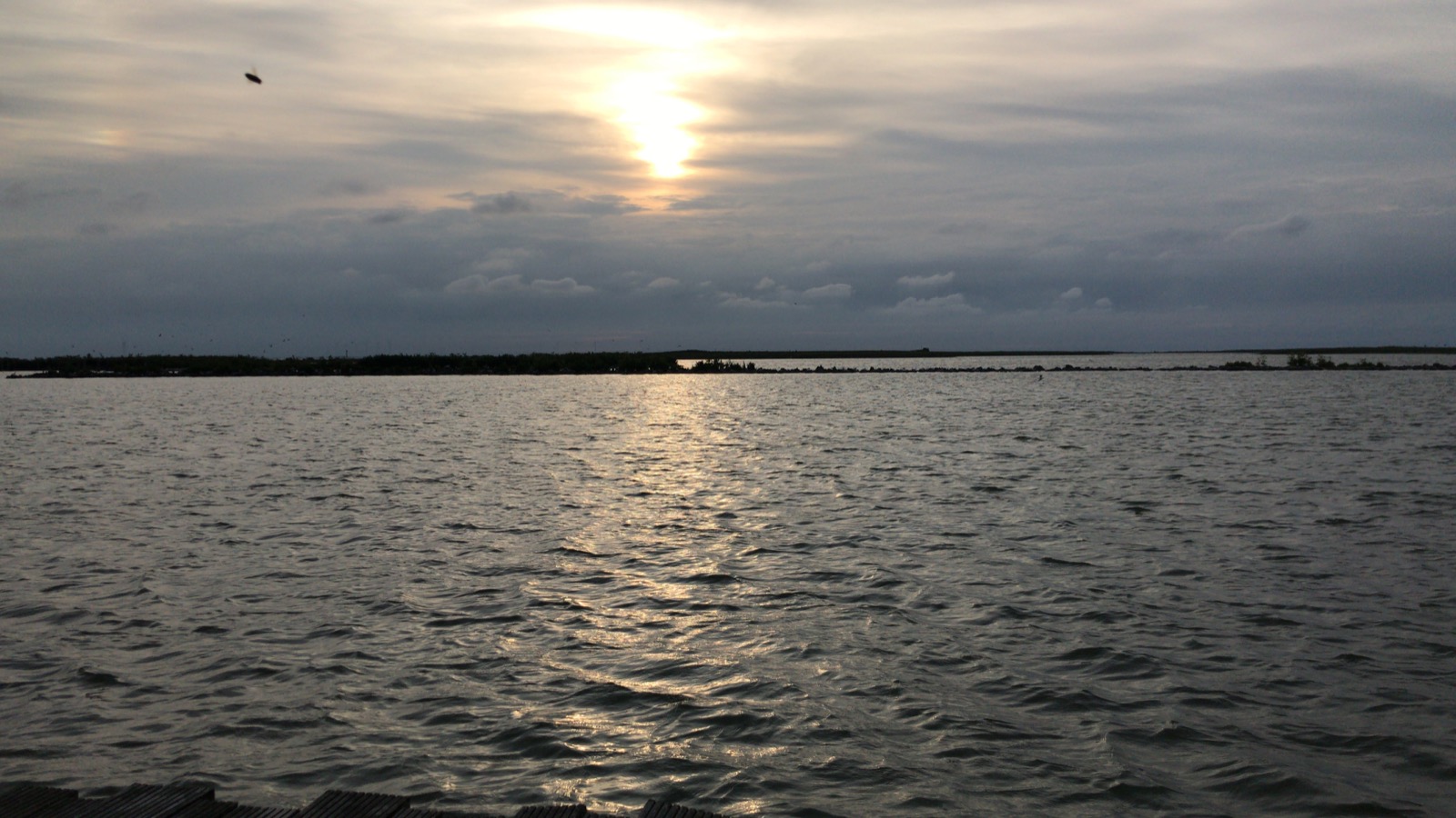 Zonsondergang-IJsselmeer